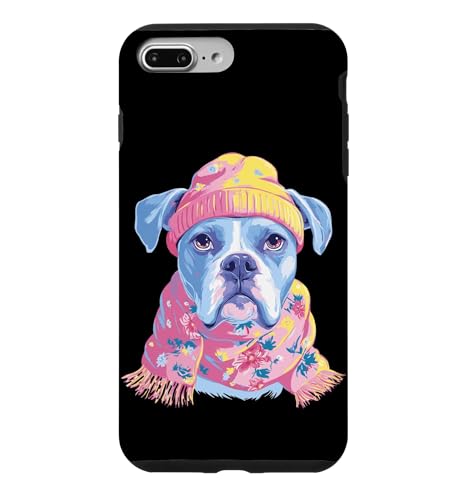 �u���h�b�O �u���[ �s���N �~ �ԕ� �X�J�[�t �|�[�g���[�g ���炵�� �N�[�� �X�}�z�P�[�X iPhone 7 Plus/8 Plus �p