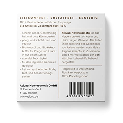Fester Conditioner Ayluna für trockenes und glanzloses Haar