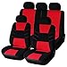 Produktbild Auto-Sitzbezug Sets Nonslip und Breathable Van Styling Interieur Zubehör Set schützt Polster von Stains für Autos, SUVs und Trucks