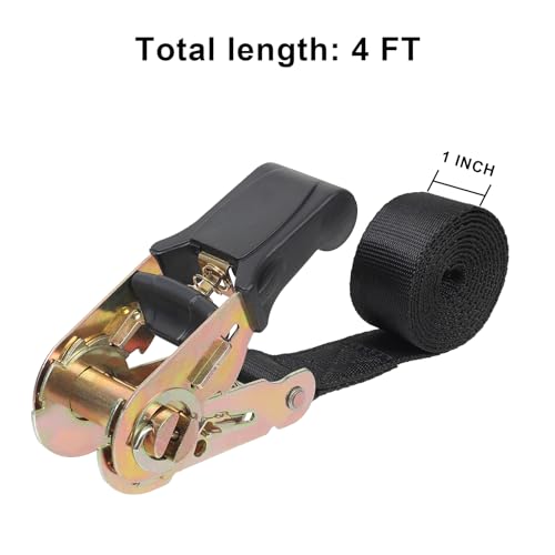 Image of Ayaport Endless Ratchet Straps, 4FT Heavy Duty Cargo Tie Downs