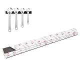 Thaibear 3 Pack Neodymium Magnetic Tape Strips (40 Mil, 1'' x 12'')