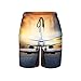 Ncpkcb Airplane Print Pattern Teens Beach Shorts Running Workout Sports Shorts Summer Casual Shorts for Boys, X-Large, Fashion