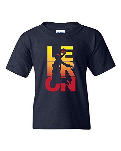 New L23 Fan Wear DT Novelty Youth Kids T-Shirt Tee (X-Large, Navy Blue)