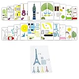 Livre de dessin imprimé en 3D,modèle de papier de moule pour imprimante 3D pour stylo d'...