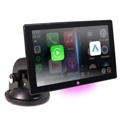 MAXWIN ディスプレイオーディオ 10.1インチ オンダッシュモニター カープレイ CarPlay/AndroidAuto対応 カーナビ HDMI RCA 12/24V対応 FireStickTV対応 ディスプレイ スピーカー内蔵 TKH1019