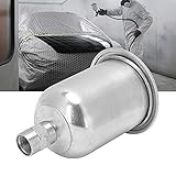  BORDSTRACT Copa de Pistola pulverizadora, Repuesto de Taza de Pistola pulverizadora125 ml, pulverizador de Pintura, alimentación por succión, Piezas de Herramientas neumáticas para Pintar Pistolas
