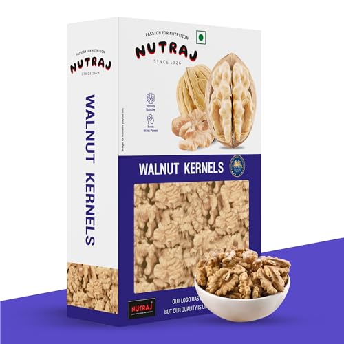 Image of Nutraj Walnut Kernels 500gm Pack Without Shell | Akhrot Giri | Dry Fruits and Nuts | Grocery Items.