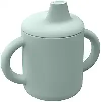 Copo de Silicone Life NT-2 120ml para Criança/Bebê Verde, Ideal para Primeiros Passos de Alimentação