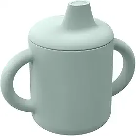 Copo de Silicone Life NT-2 120ml para Criança/Bebê Verde, Ideal para Primeiros Passos de Alimentação