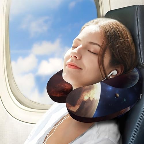 Almohada de Viaje de Memory Cotton U Shape miniatura 3