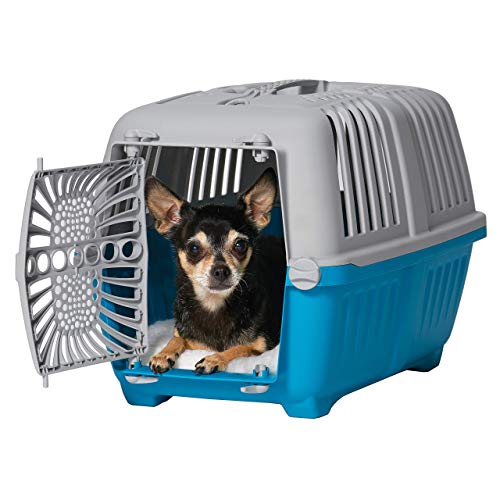 MidWest Homes for Pets Spree Travel Pet Carrier | Hard-Sided Pet Kennel Ideal for Toy Dog Breeds, Small Cats & Small Animals | Dog Carrier Measures 19.1L x 12.5 W x 13H – Inches
