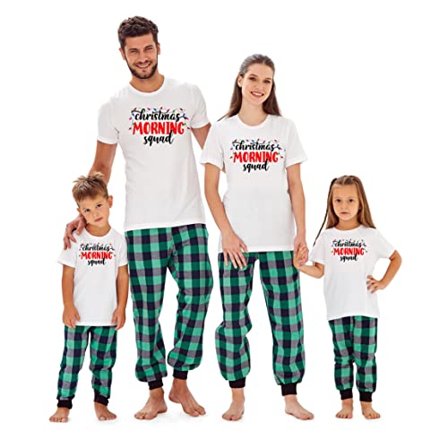 Christmas Matching Family Morning Squad Toddler Girl Boy T-Shirt