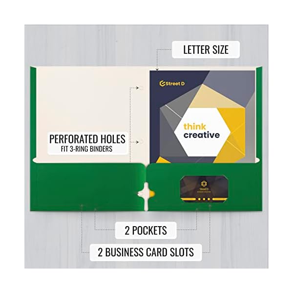 Two-Pocket-Portfolio-Folders-50-Pack-Green-Letter-Size-Paper-Folders-by-Better-Office-Products-50-Pieces-Green Two-Pocket-Portfolio-Folders-50-Pack-Green-Letter-Size-Paper-Folders-by-Better-Office-Products-50-Pieces-Green
