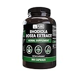 Pure Original Ingredients Rhodiola Rosea (365 Capsules) No Magnesium Or Rice Fillers, Always Pure,...