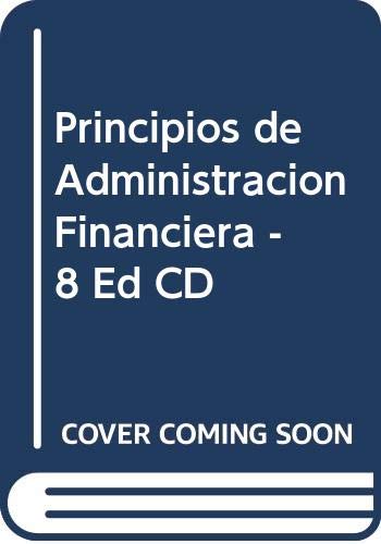 Principios de Administracion Financiera - 8 Ed CD : Gitman, Lawrence J ...