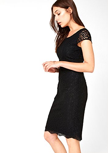 S.Oliver Premium mit Alloverspitze Vestito Donna