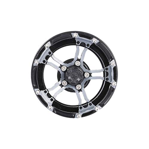 Ajcoflt 2 pcs Kit de Roda de Bloqueio de Cubo de Roda de Aço para Pneus 1.9in 1/10 Traxxas Hsp Redca