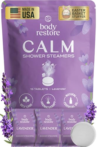 Body Restore Shower Steamers Aromatherapy 15 Pack...