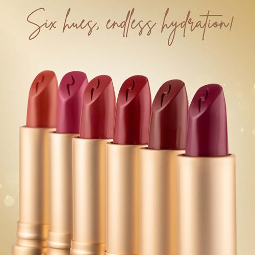 Image of RENEE H2O Hydrating Creme Lipstick - Coral Stream, Super Glossy, Lightweight, Non-drying & Hydrating, Easy Glides Formula with Intense Pigment, Shea Butter, Hyaluronic Acid, Jojoba Oil Infused