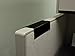 The Original Over the Cube - Quality Aluminum, Changeable Cubicle Nameplate Holder, Black Base, and Black Name Plate Holder, 8