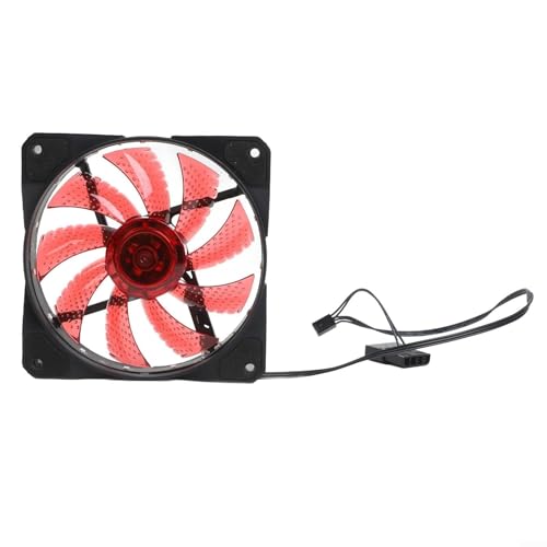 Ventilador de chasis ABS de 12 cm con 15