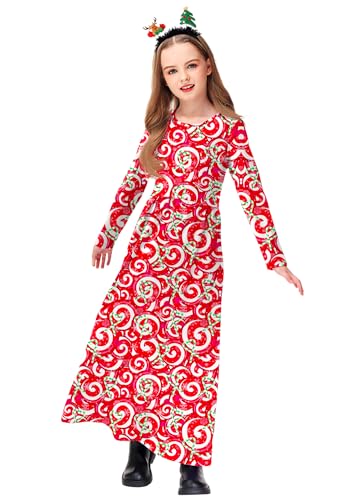 Image of Deerose Girls Maxi Dress Short Sleeve Casual Long Dresses with Pockets 5-14 Years