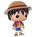 Funko POP One Piece - Monkey D. Luffy Pop! Vinyl Figure (Bundled with Compatible Pop Box Protector Case) Multicolor 3.75 inches