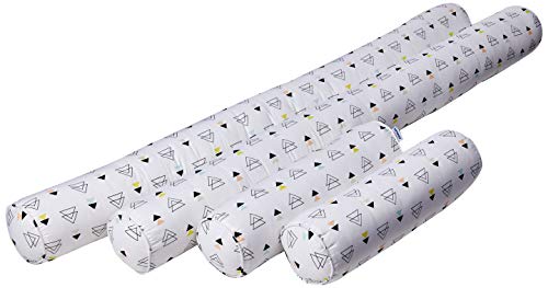 Kit de Berço Rolinho 4 Peças New York Triângulo Colorido, Biramar Baby, Colorido