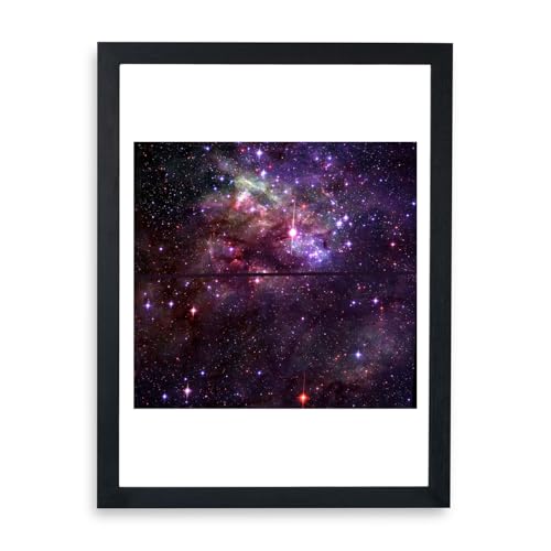 Télescope Hubble Tarantula Nebula Fragment reproduction encadrée murale