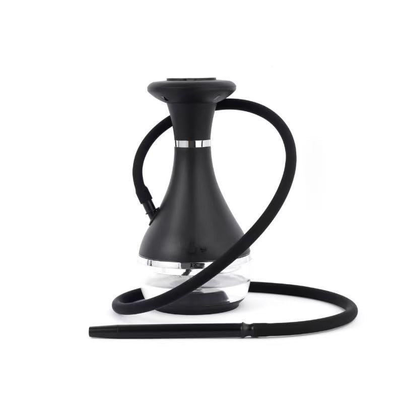 Wireless Electric Hookah Charcoal-Free Portable Shisha Set with Type-C Charging LED Complete Electronic Hookah Lounge Kit