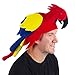 Tigerdoe Parrot Head Costume Hat - Hawaiian-Themed Crazy Hat for Jimmy Buffet Fans