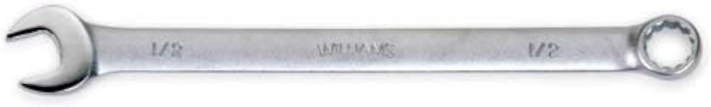 Williams 11158 12 Point Combination Wrench, 1-13/16-Inch, Satin Chrome Finish