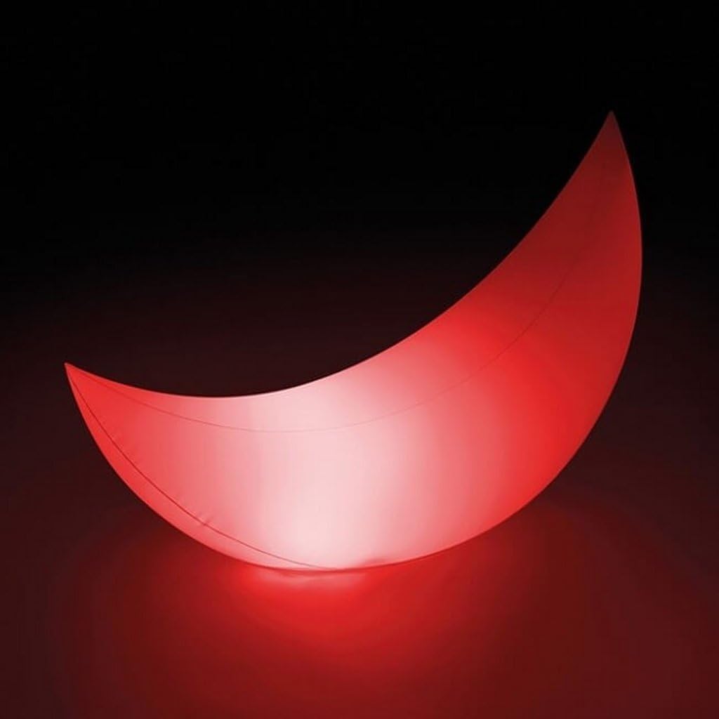 Intex Giant Moon Floating LED Light 6 Colours, 135 x 43 x 89 cm, Perfect for Garden Lighting