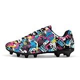 chaqlin Splash Skull Unisex Football Shoes for Soccer...