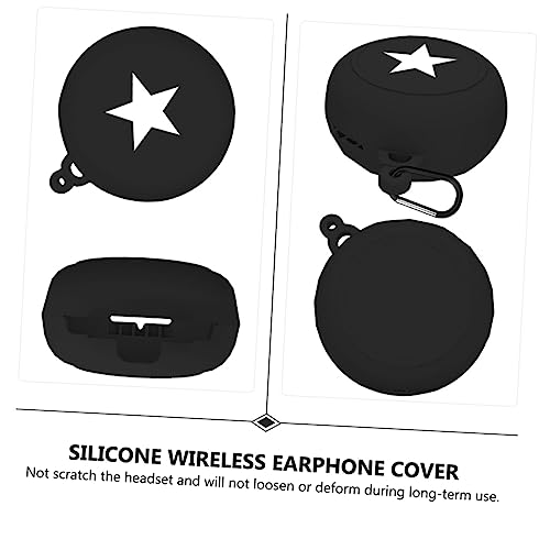 UKCOCO 2 Peças Caixa De Fone De Ouvido Caso à Prova De Queda Estojo De Silicone Para Fones De Ouvido