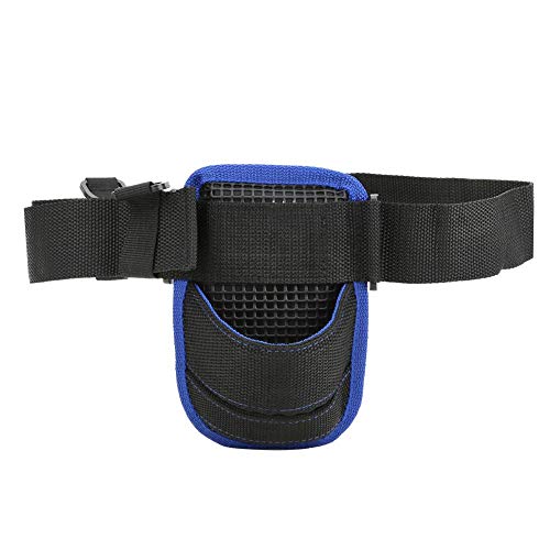 Sangle de taille légère canne à pêche Oxford noir ajustable