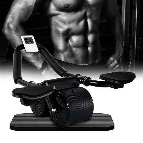 Tofern Roue abdominale pour entraînement abdominal - Roue à rouleaux pour Core Trainer - Roue abdominale automatique