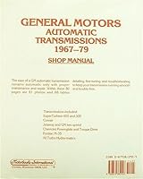 General Motors Automatic Transmissions 1967-79 Shop Manual 0879382929 Book Cover
