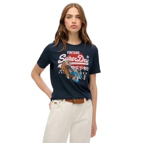 T shirt femme Superdry Vintage Tokyo - vue 2