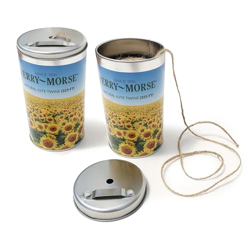 Ferry-Morse Natural Jute Twine - 2 Pack (650 ft Total)