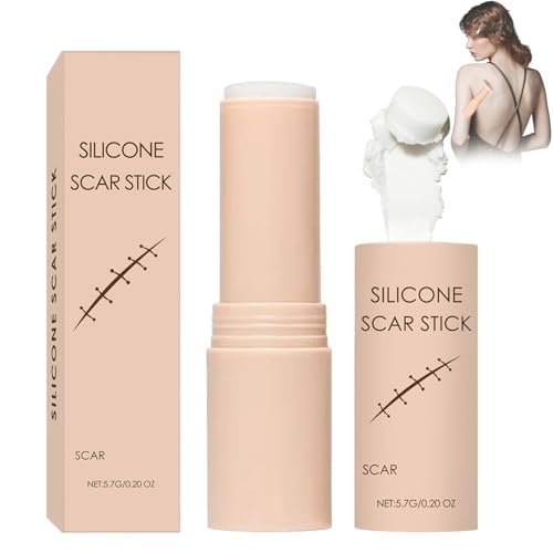 Barra De Silicona Para Cicatrices Scar, 60% Silicona, Con Extractos De Centella Asiática Y Vitamina E, Para Rostro Y Cuerpo (1 unidad)