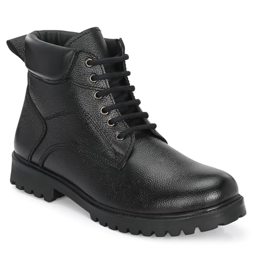 Image of GALEX Leather Boots for Men | Trendy, Stylish & Casual Boots