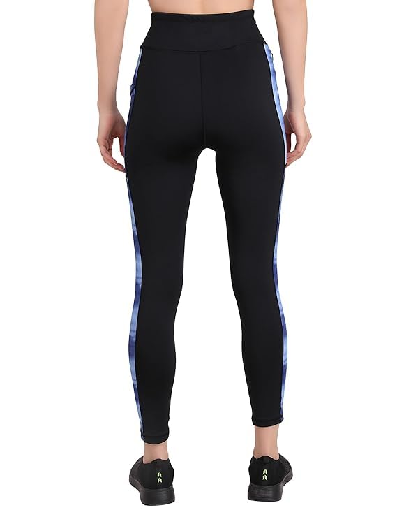Image of NEVER LOSE Women's Slim Fit Nylon Leggings