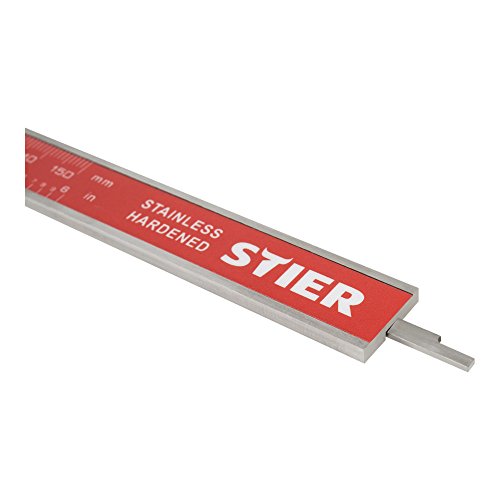Digitaler Messschieber von STIER mit Messbereich 150mm und Tiefenmaß