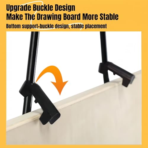 Support chevalet pliable réglable pour affiches et présentations stables