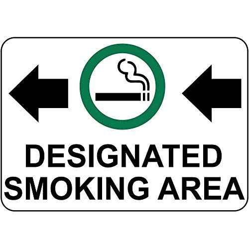 �ʔ������^���u���L�Ŕ}���P�[�u�K���[�W����12 x 8�C���`De Signated Smoking Area W ���� �K���[�W �L�b�`�� �� ���� �V���b�v ���� �� �� �Q��