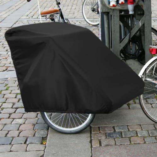 Funda para bicicleta para niños anti-UV ideal para proteger el remolque infantil en el jardín 7