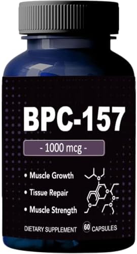 BPC 157 Peptide Capsules, BPC - 157 Pro 1000mcg, New Protective ...