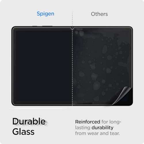 Image of Spigen Glas.tR Slim Tempered Glass Screen Protector Guard for Samsung Galaxy Tab A11 Plus / A9 Plus - 1 Pack