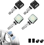 BELZAR 36106856209 Tire Pressure Monitoring System TPMS Sensors 36106881890 433MHz Preprogrammed Sensor Replacement for F20 F21 F22 F23 F87 F45 F30 F31 F32 F33 F34 i3 i8 x1 x2 36106855539 4 Pack